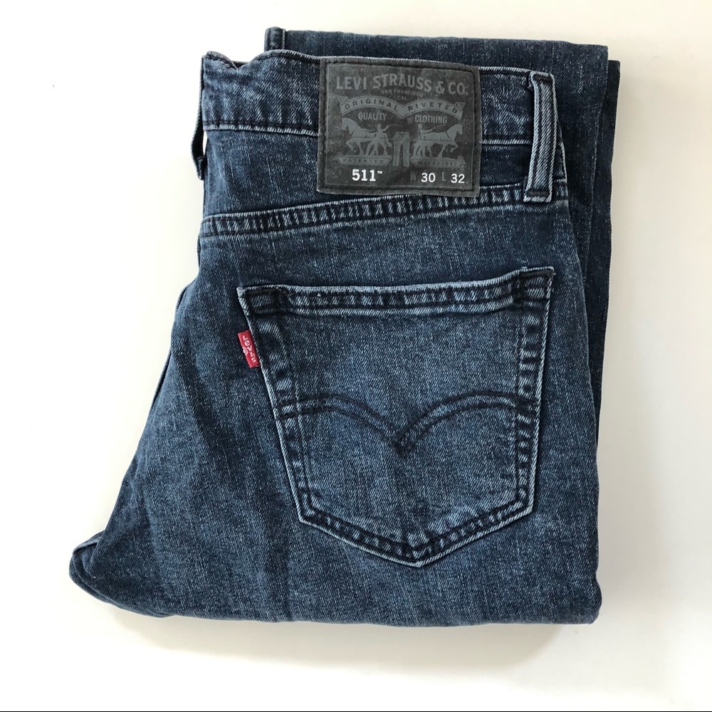 Levi Strauss 511 denim jean MEN size W30 L32